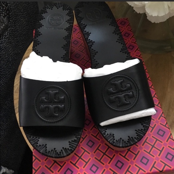 Tory Burch Shoes - Tory Burch NIB Leather Wedge 6.5 Patty Shoe...NEW